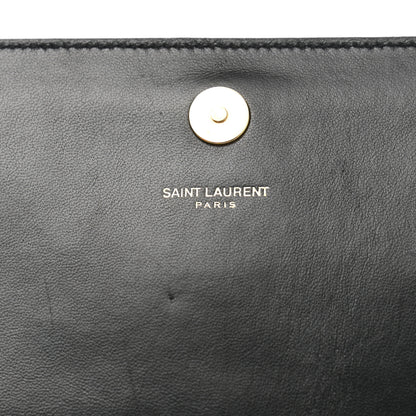 Saint Laurent Calfskin Snake Embossed Tie Dye Classic Kate Monogram Clutch Multicolor 6 of 11