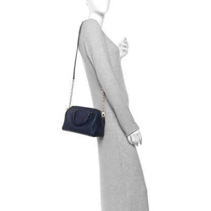 Louis Vuitton Empreinte Monogram Giant Speedy Bandouliere 25 Navy 2 of 9