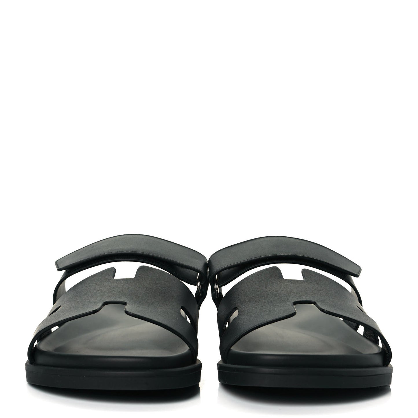 Calfskin Mens Chypre Sandals 43 Black