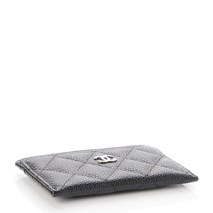 Chanel Caviar Quilted Card Holder Black 4 of 9