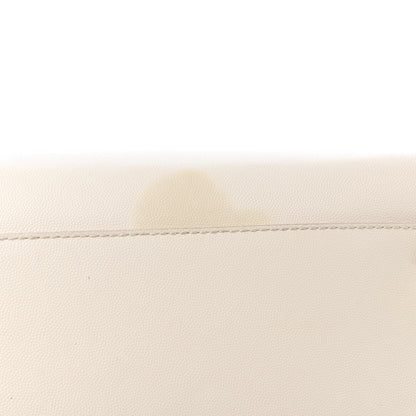 Chanel Caviar Medium Studded Deauville Tote Beige 9 of 12