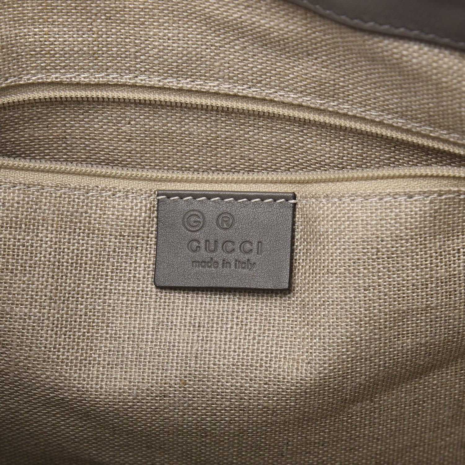 Gucci Soft Microguccissima Small Zippered Satchel Loess 5 of 11
