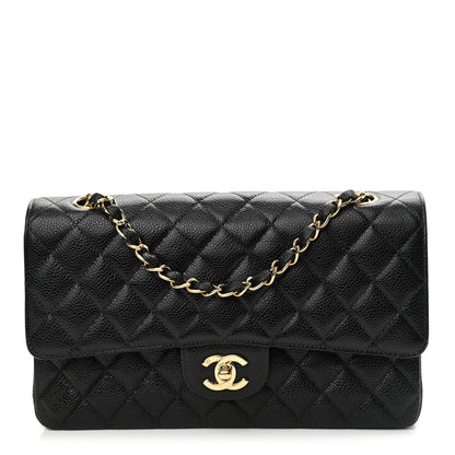 Chanel Caviar Quilted Medium Double Flap Black 1 of 11