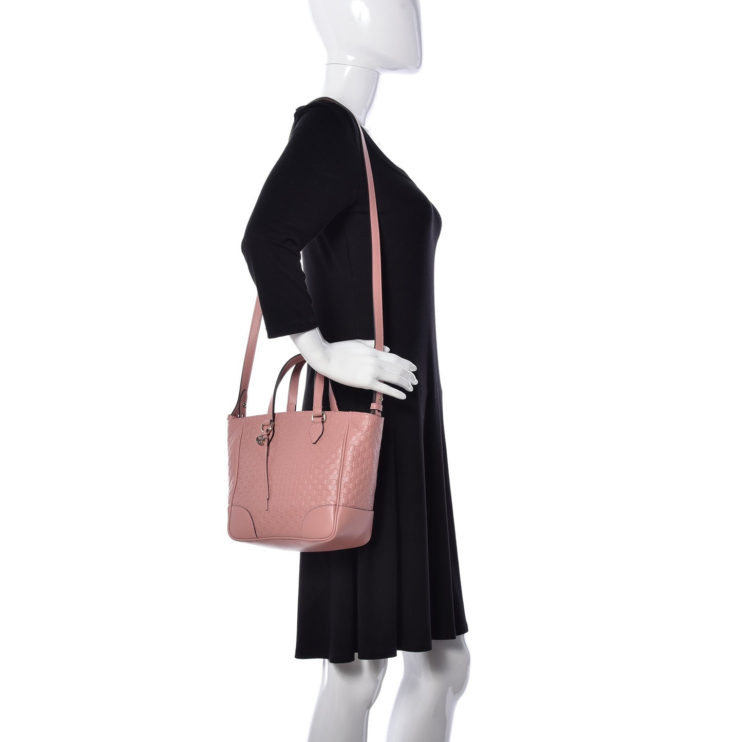 Microguccissima Small Bree Tote Soft Pink