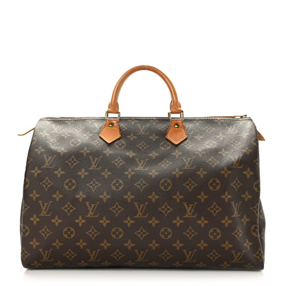 Louis Vuitton Monogram Speedy 40 1 of 11
