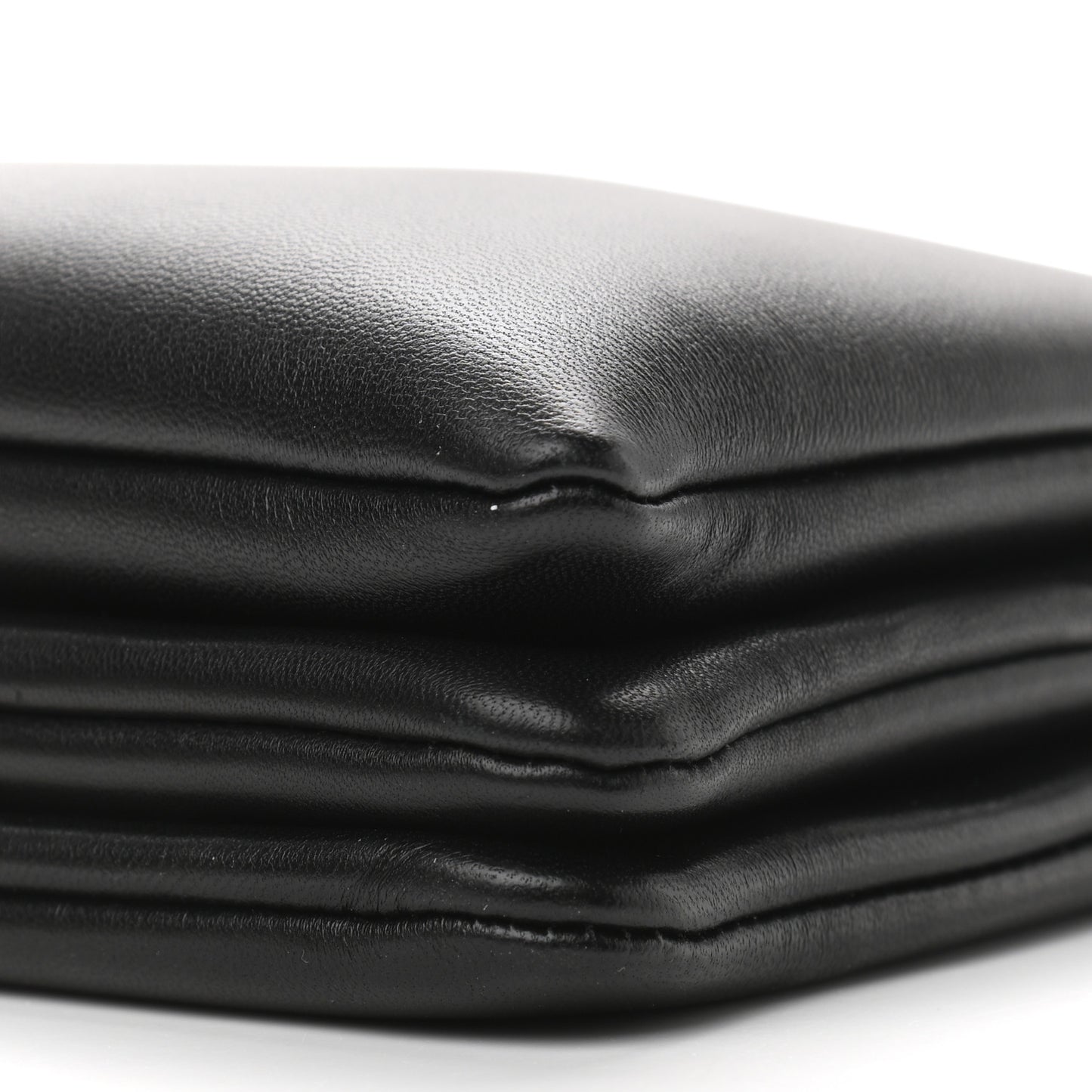 Lambskin Small Trio Crossbody Bag Black