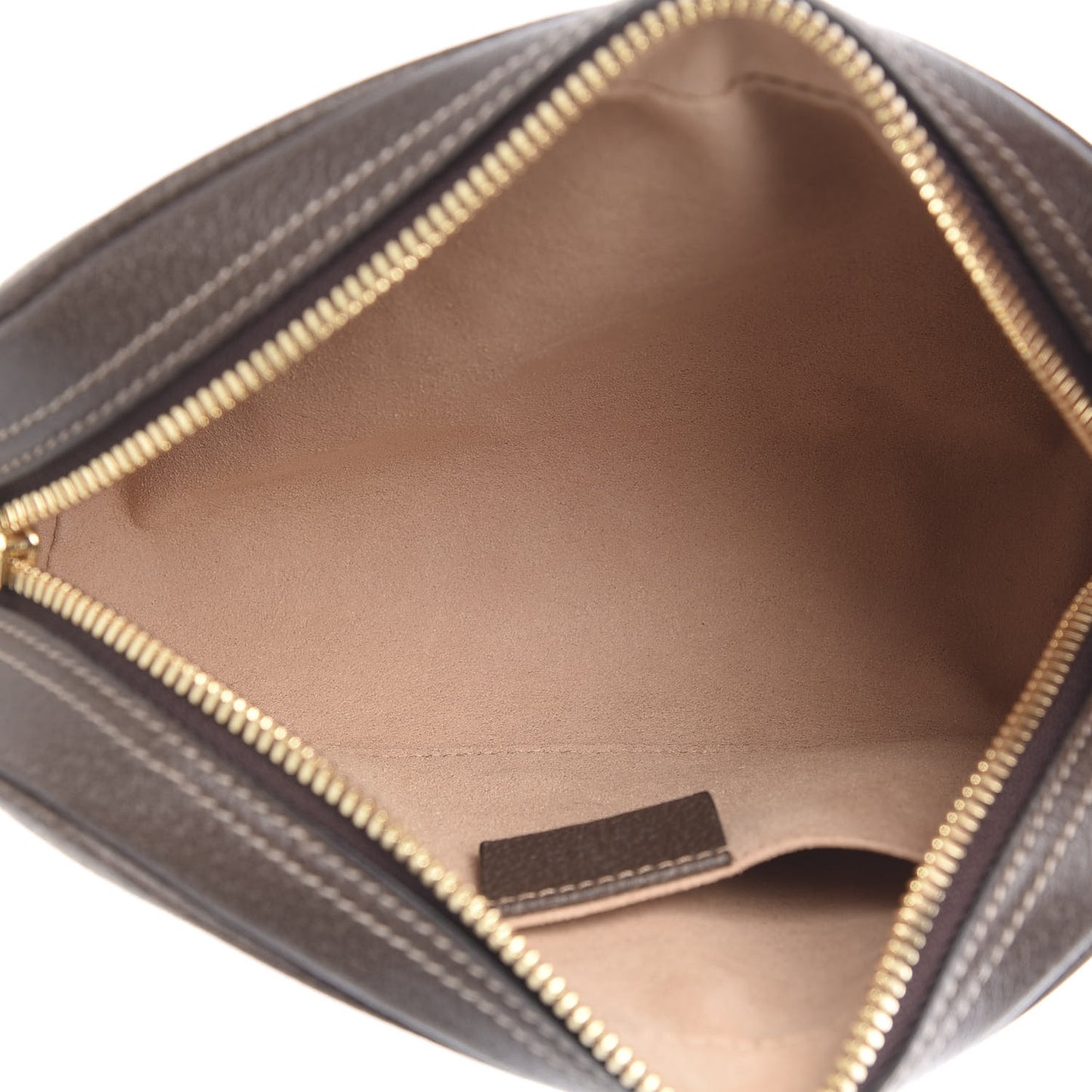 GG Supreme Monogram Web Small Ophidia Belt Bag 75 30 Dark Brown