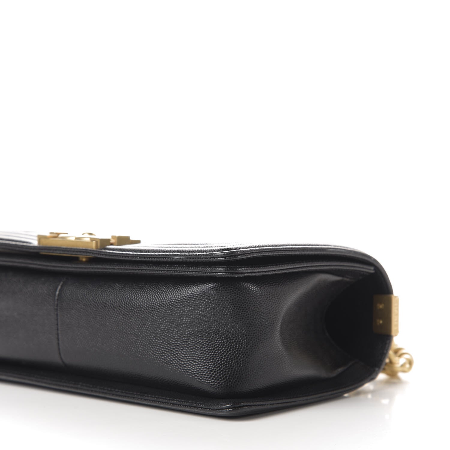 Chanel Caviar Quilted Medium Boy Flap Black 9 of 10