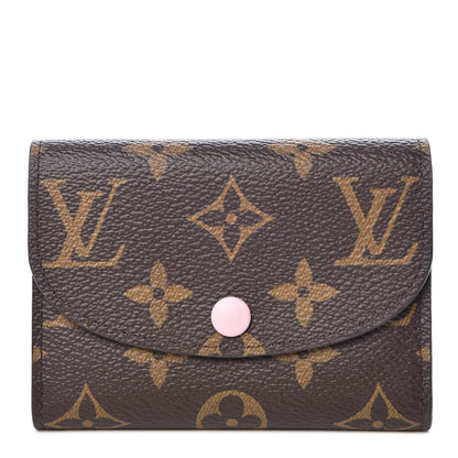 Louis Vuitton Monogram Rosalie Coin Purse Rose Ballerine 1 of 9