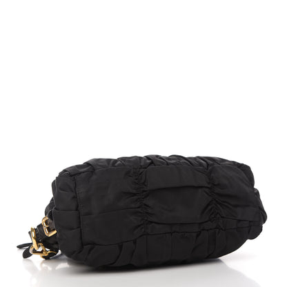 Prada Tessuto Nylon Gaufre Shopping Satchel Black 4 of 20