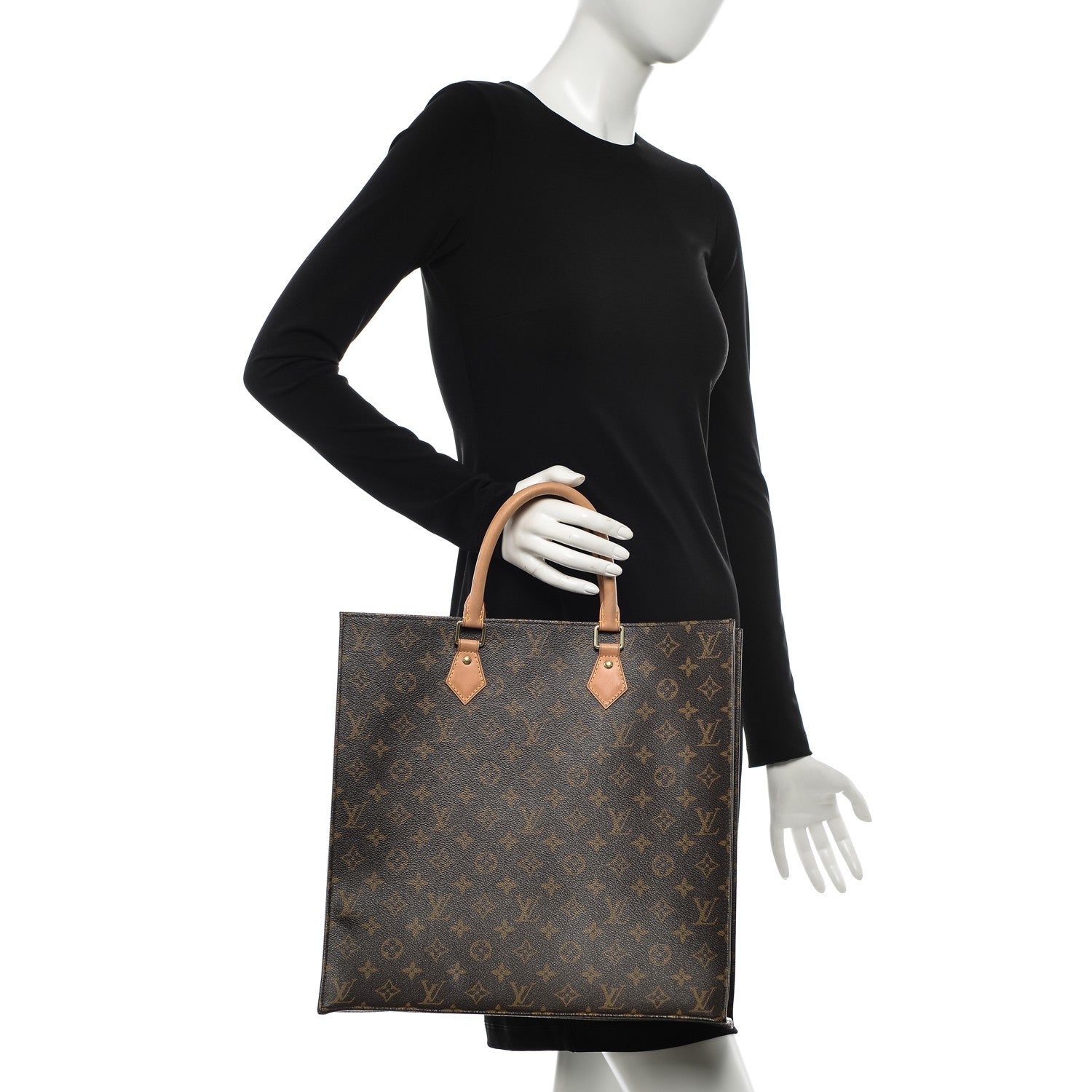 Louis Vuitton Monogram Sac Plat NM 2 of 6