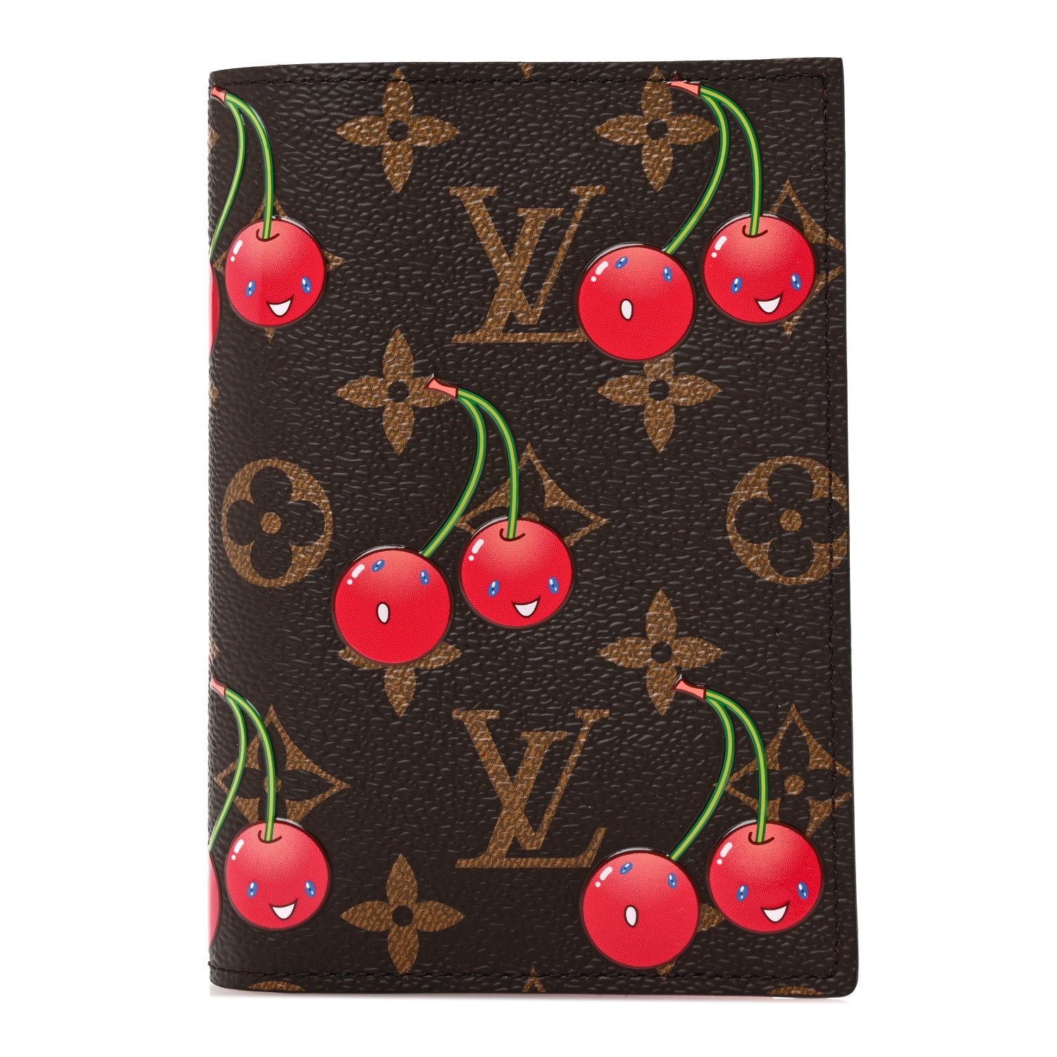 Louis Vuitton LV X TM Monogram Cerises Passport Cover 1 of 7