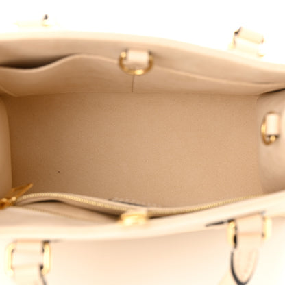 Louis Vuitton Empreinte Monogram Giant Onthego PM Cream Beige 5 of 9