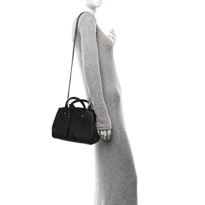 Louis Vuitton Empreinte Montaigne BB Black 2 of 10