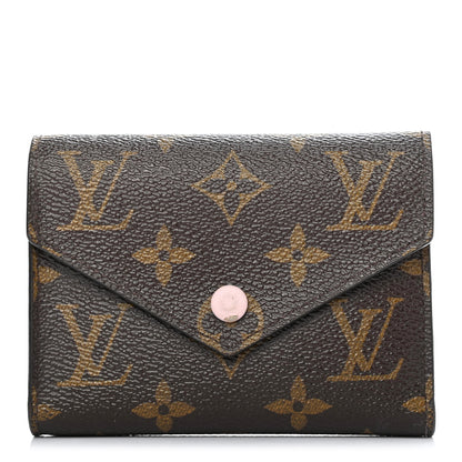 Louis Vuitton Monogram Victorine Wallet Rose Ballerine 1 of 6