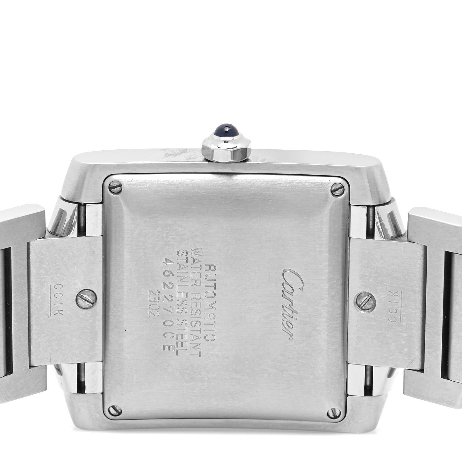 Cartier Stainless Steel 28mm Tank Francaise Automatic Watch 4 of 4
