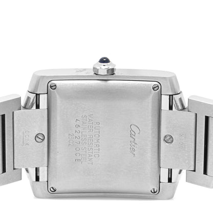 Cartier Stainless Steel 28mm Tank Francaise Automatic Watch 4 of 4