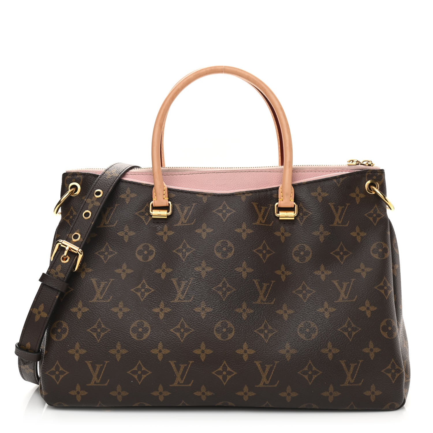 Louis Vuitton Monogram Pallas Rose Ballerine 1 of 12
