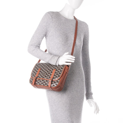 Goyard Goyardine Belvedere MM Messenger Bag Black Gold 2 of 6
