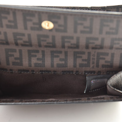 Fendi Zucchino Spalmati Compact Wallet Brown 6 of 10