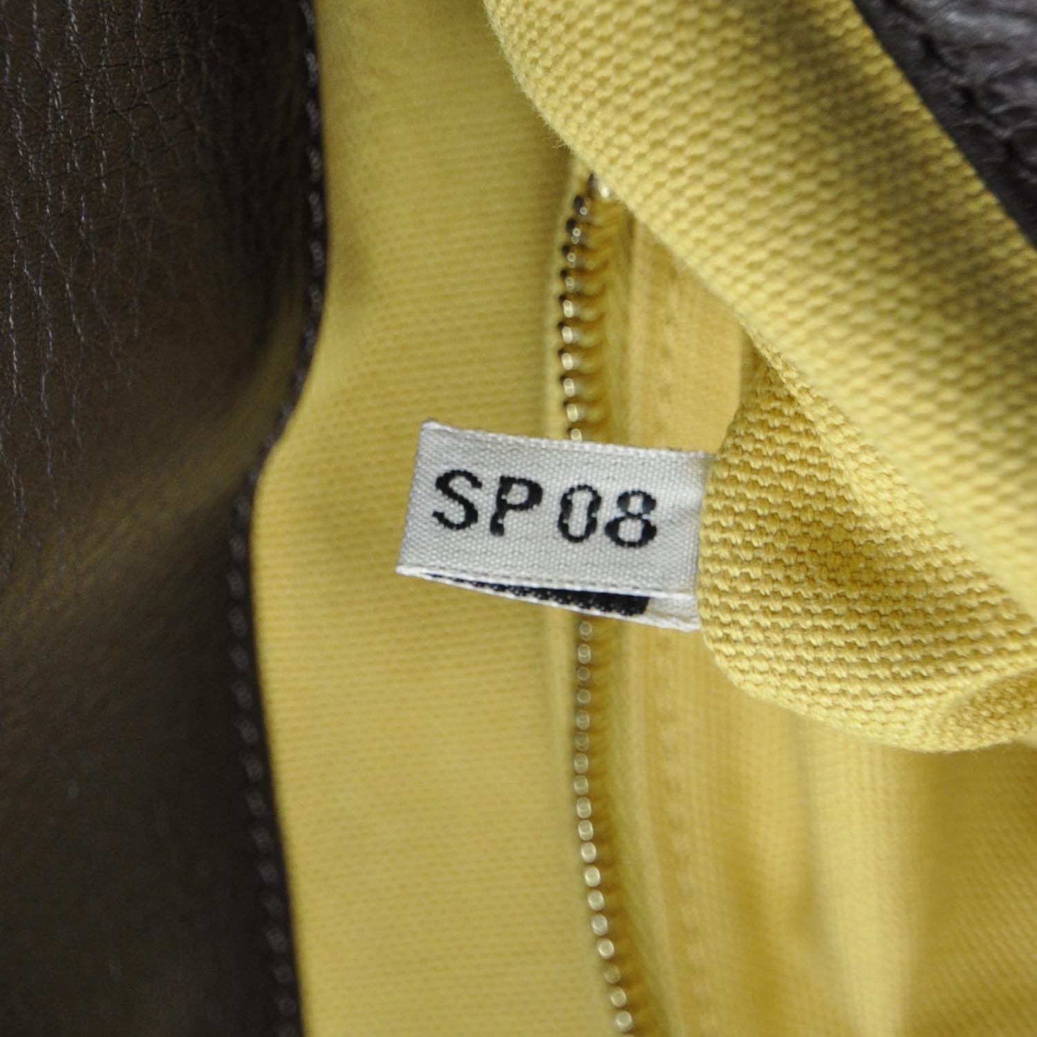 Marc Jacobs Canvas Satin Serafima Frog Bag on Bag Yellow 9 of 10