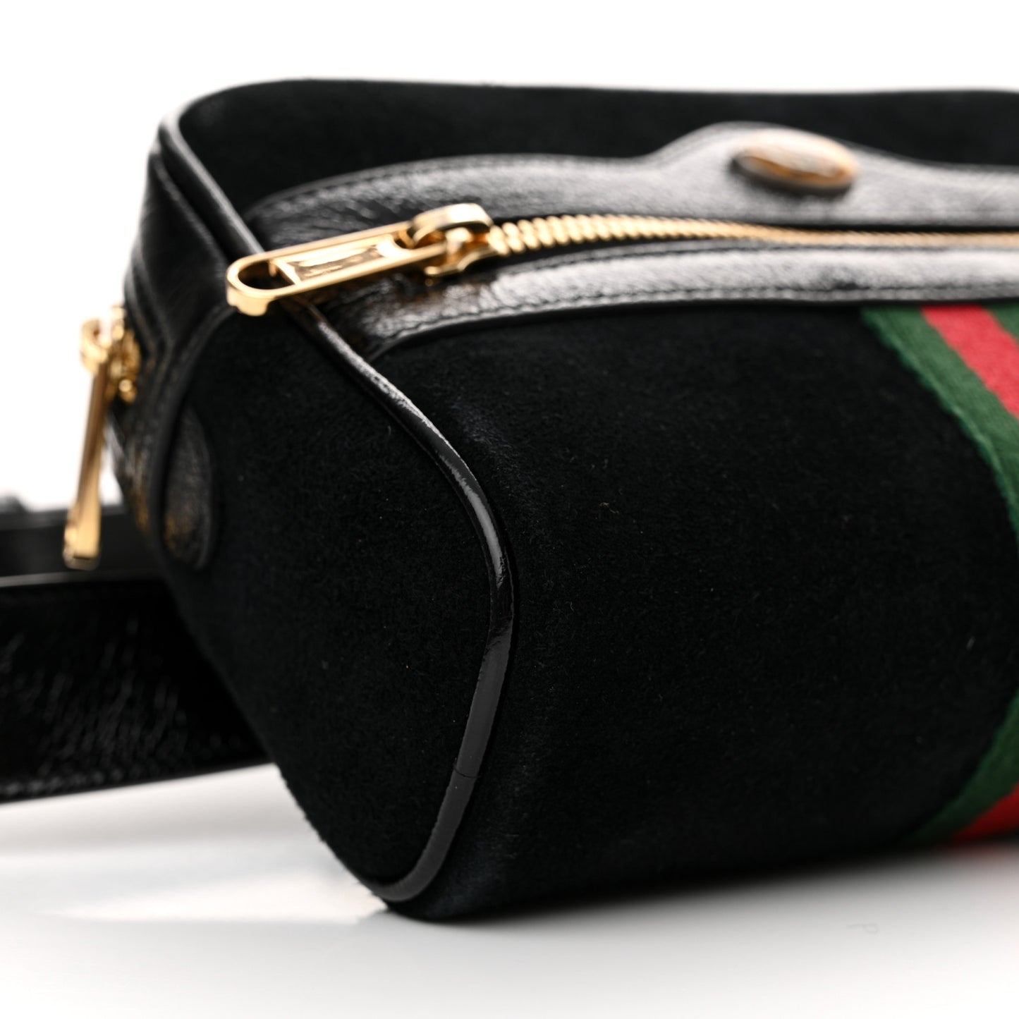 Suede Small Ophidia Belt Bag 85 34 Black