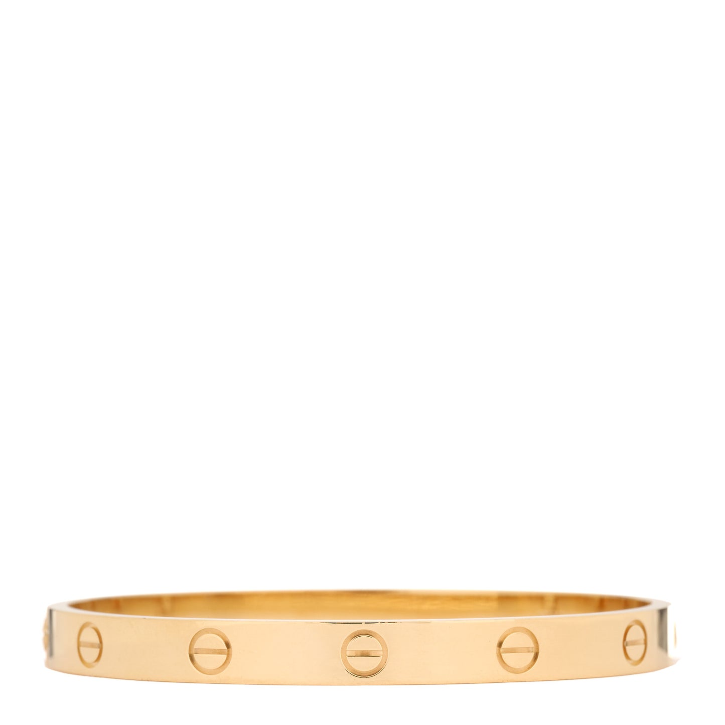 18K Yellow Gold LOVE Bracelet 17