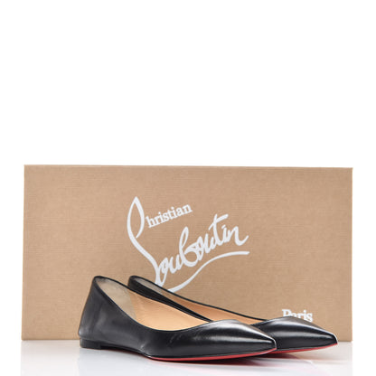 Christian Louboutin Shiny Nappa Ballalla Flats 35.5 Black 16 of 16