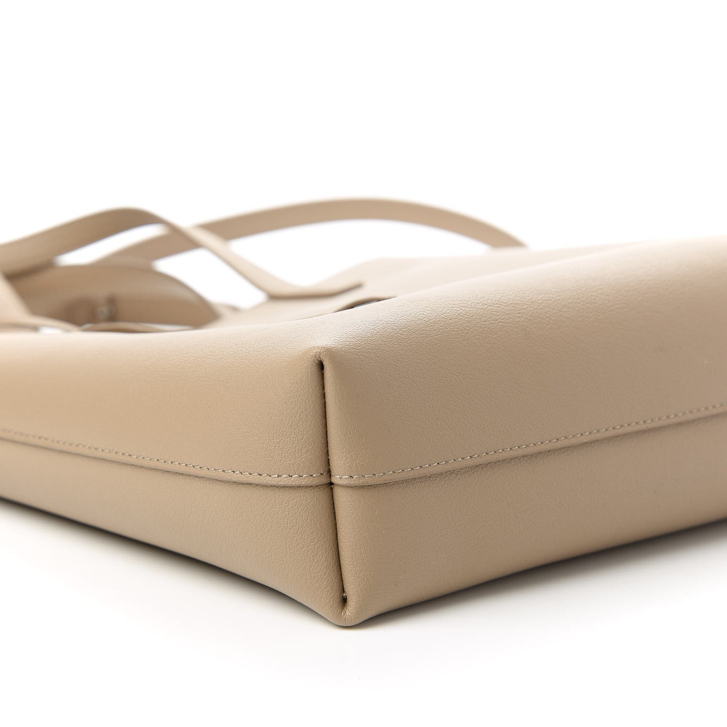 Calfskin Toy Shopping Tote Golden Sand