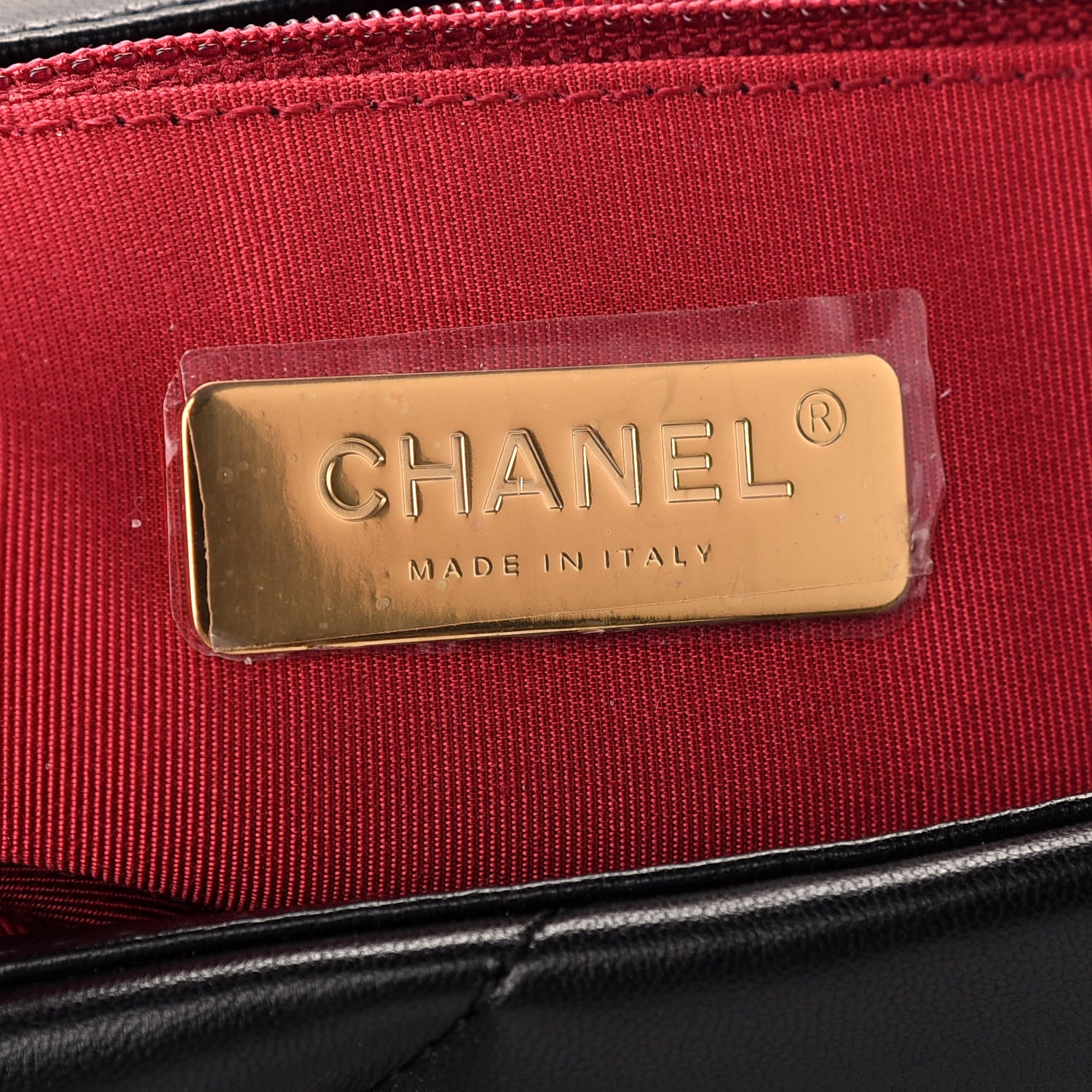 Chanel Lambskin Quilted Medium Chanel 19 Flap Black 6 of 9