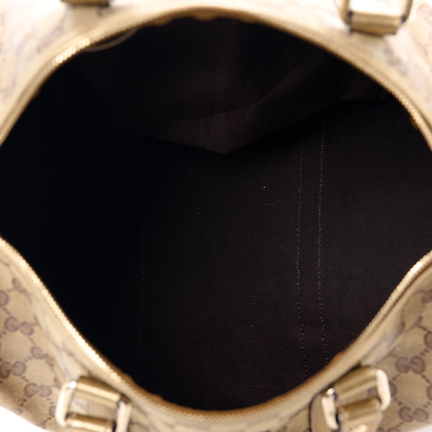 Gucci GG Plus Monogram Medium Joy Boston Gold 4 of 16