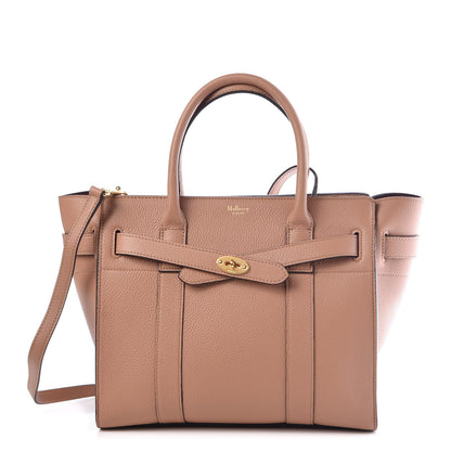 Mulberry Small Classic Grain Small Bayswater Zip Tote Blush 1 of 8