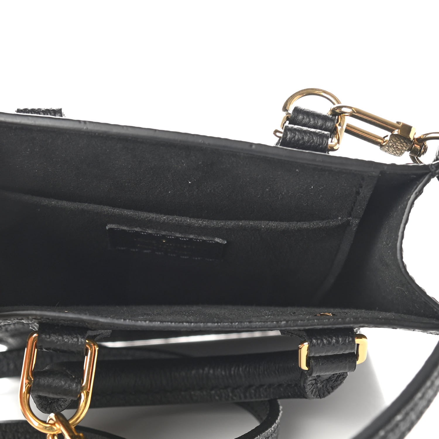 Louis Vuitton Empreinte Monogram Giant Petit Sac Plat Black 5 of 12