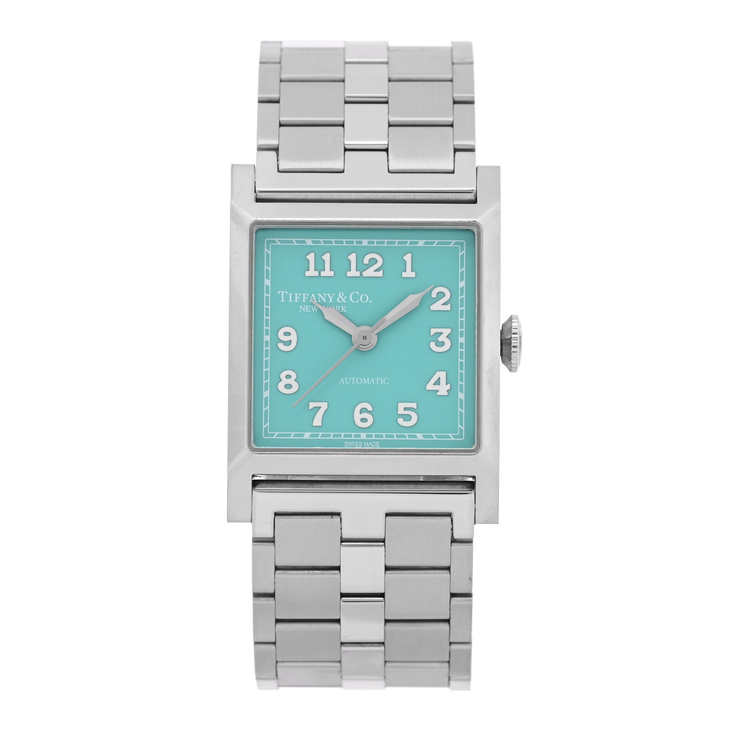 Tiffany Stainless Steel 27mm Union Square Automatic Watch Tiffany Blue 1 of 5
