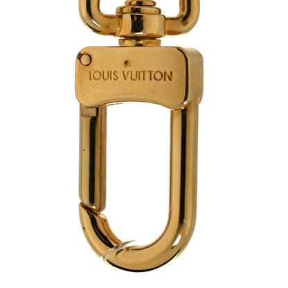 Louis Vuitton Monogram Calfskin Studded Mink Fur Bag Charm Multicolor 3 of 3