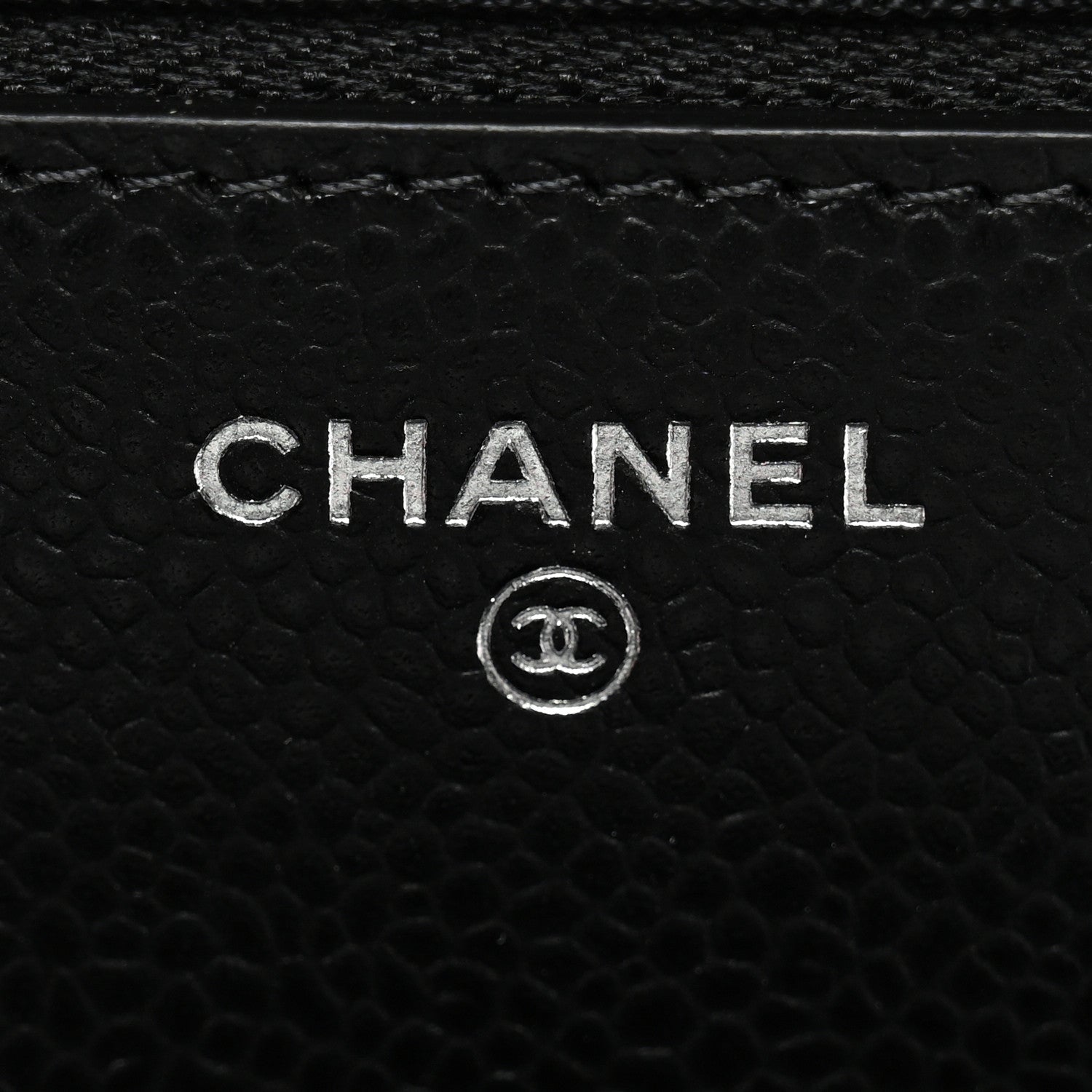 Chanel Caviar Quilted Wallet on Chain WOC Black 6 of 12
