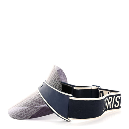 Christian Dior Oblique DiorClub V1U Sun Visor Blue 5 of 9