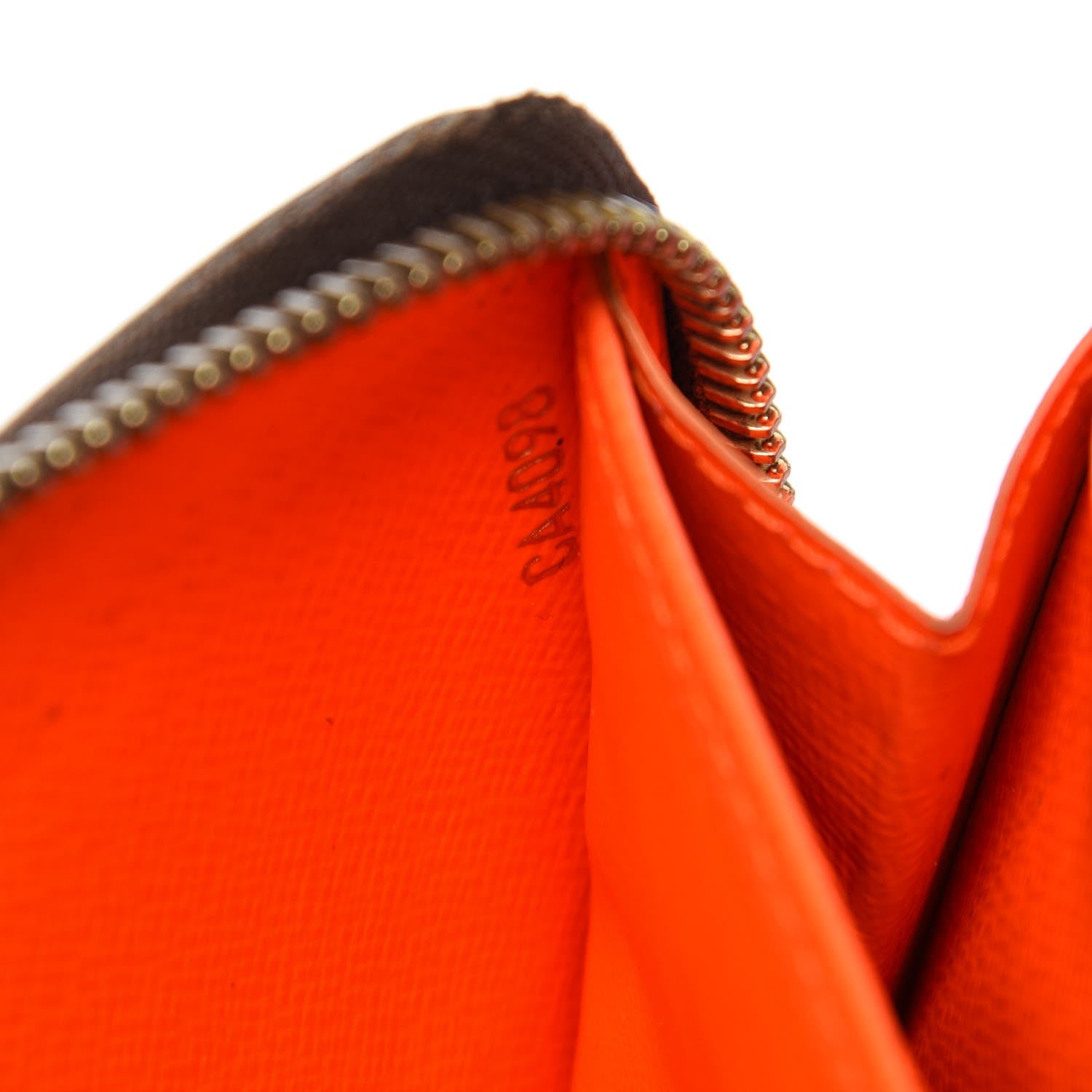 Louis Vuitton Monogram Graffiti Zippy Wallet Orange 7 of 15