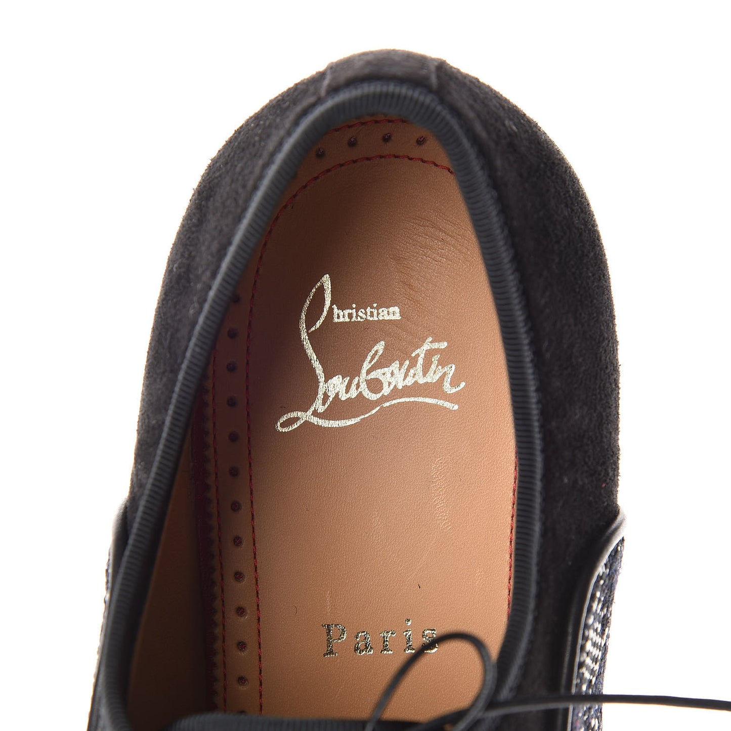 Suede Calfskin Mens Hubertus Orlato Flat 42 Black