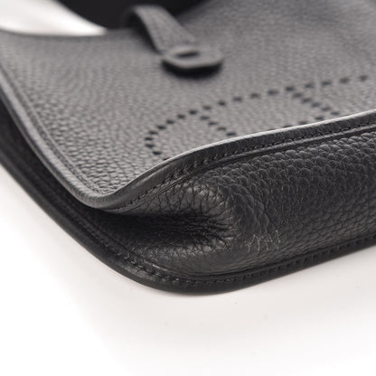 Hermes Taurillon Clemence Evelyne TPM Plomb 5 of 11