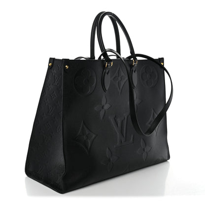 Louis Vuitton Empreinte Monogram Giant Onthego GM Black 3 of 11