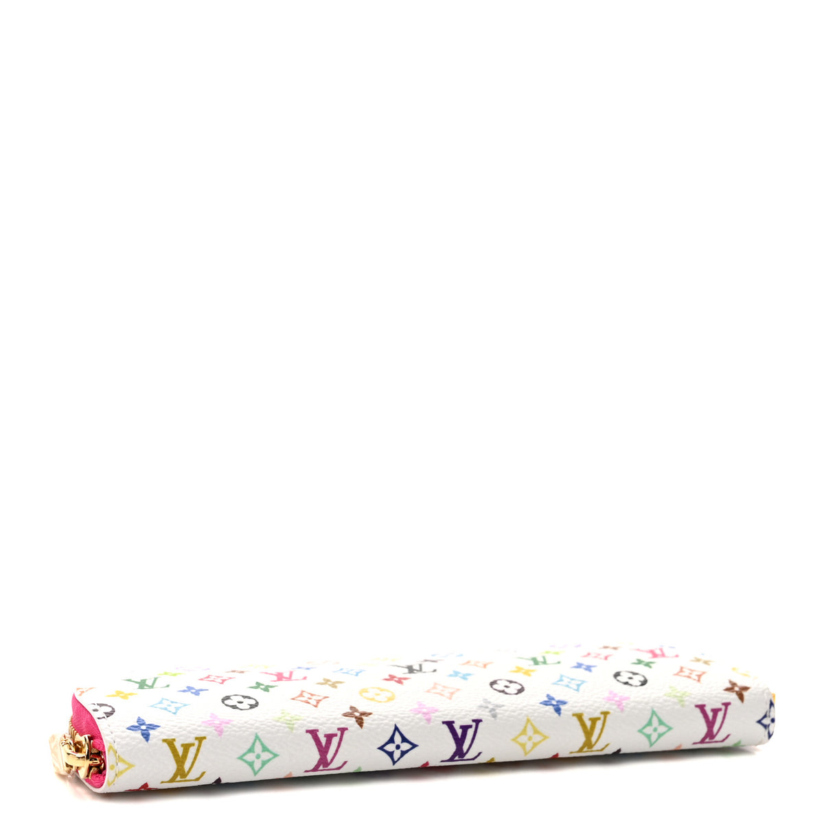 Louis Vuitton LV X TM Monogram Multicolor Charlotte Pencil Pouch Fuchsia 4 of 8
