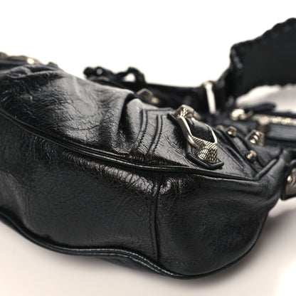 Balenciaga Agneau Arena Le Cagole Shoulder Bag XS Black 8 of 8