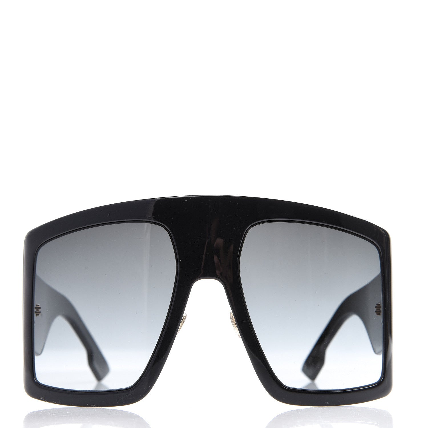 Christian Dior Acetate DiorSo Light 1 Shield Sunglasses Black 2 of 8