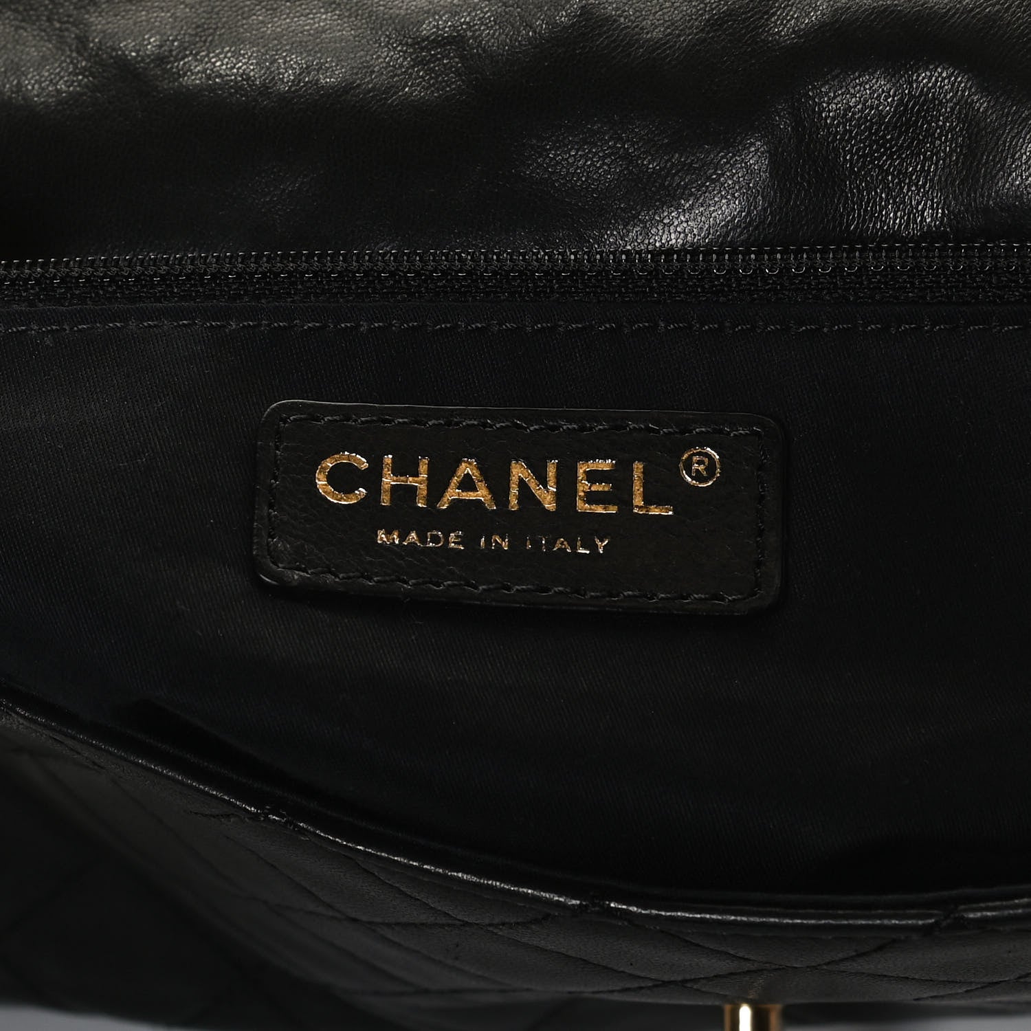 Chanel Lambskin Quilted Single Flap Black 5 of 15