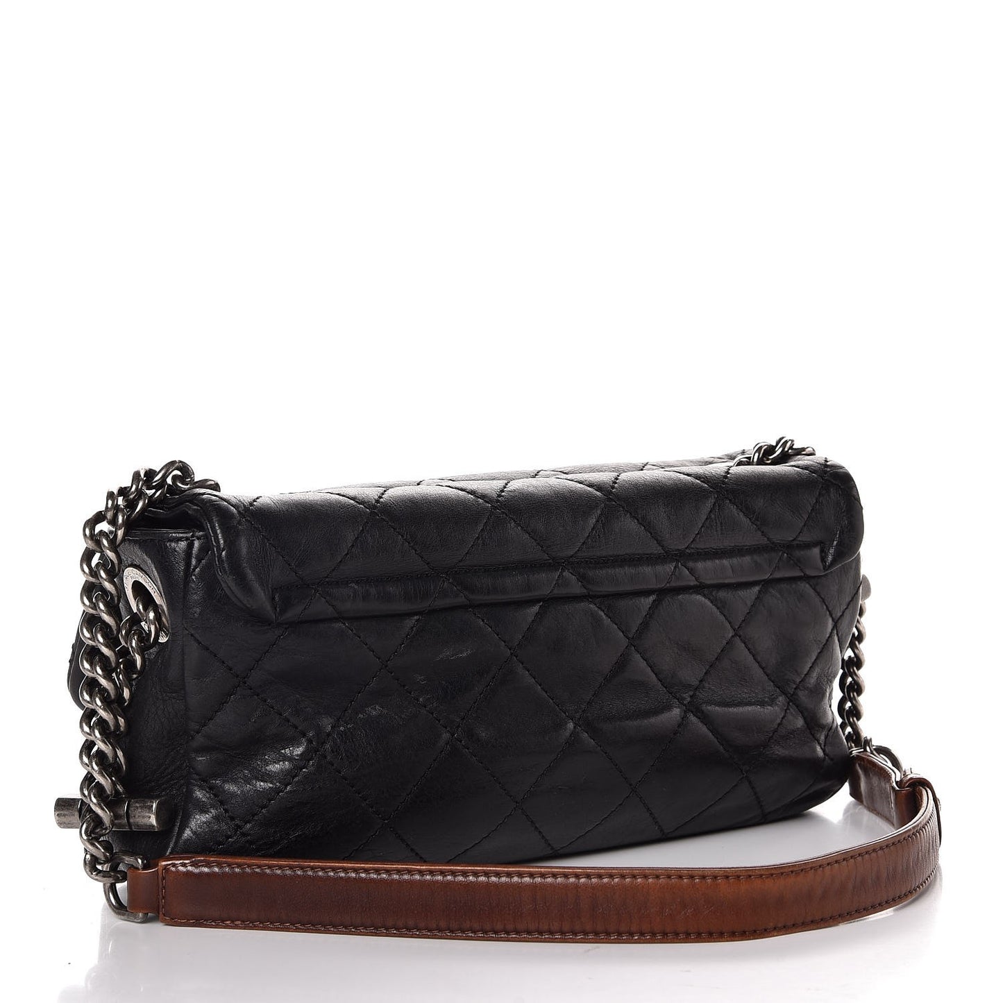 Calfskin Country Chic Flap Black