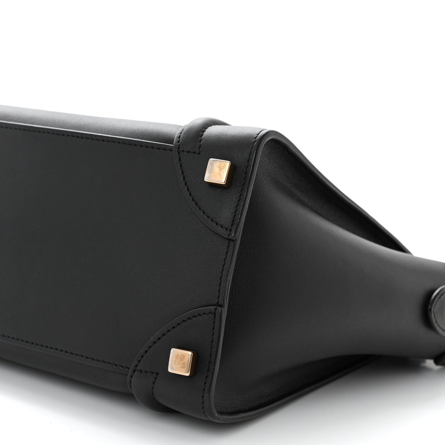 Smooth Calfskin Micro Luggage Black
