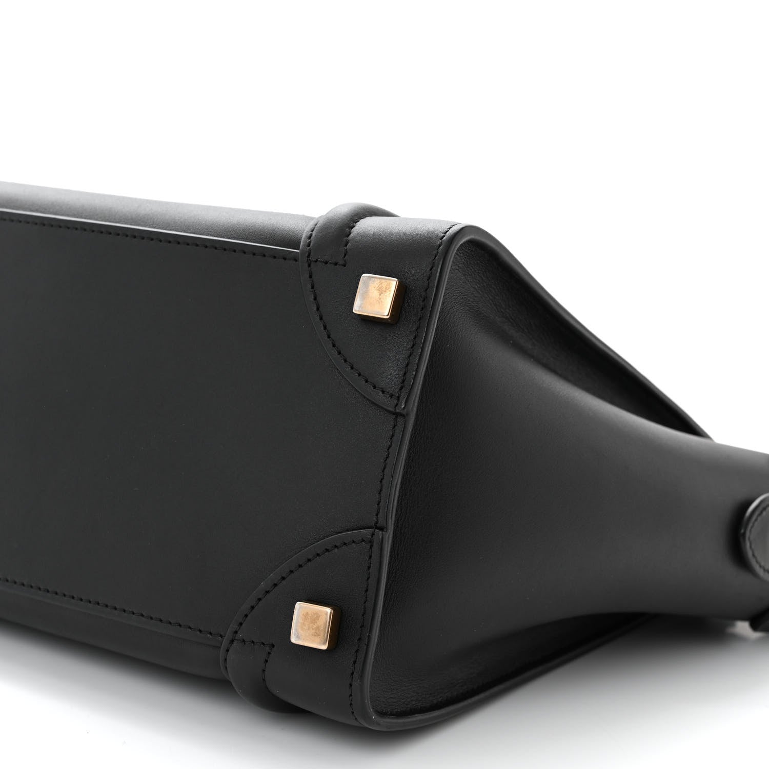 Celine Smooth Calfskin Micro Luggage Black 9 of 10