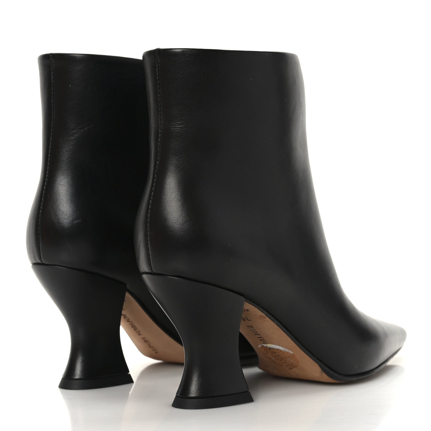 Bottega Veneta Calfskin Cloud Ankle Boots 35.5 Black 4 of 7