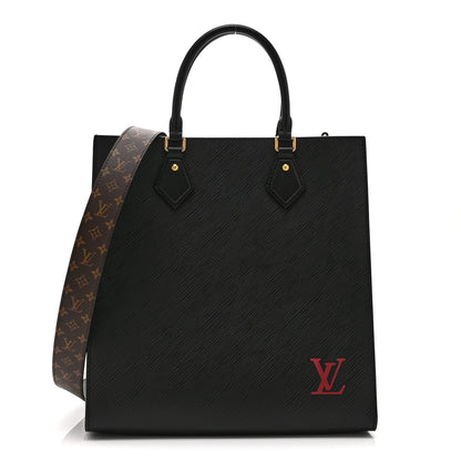 Louis Vuitton Epi Sac Plat PM Black 1 of 9